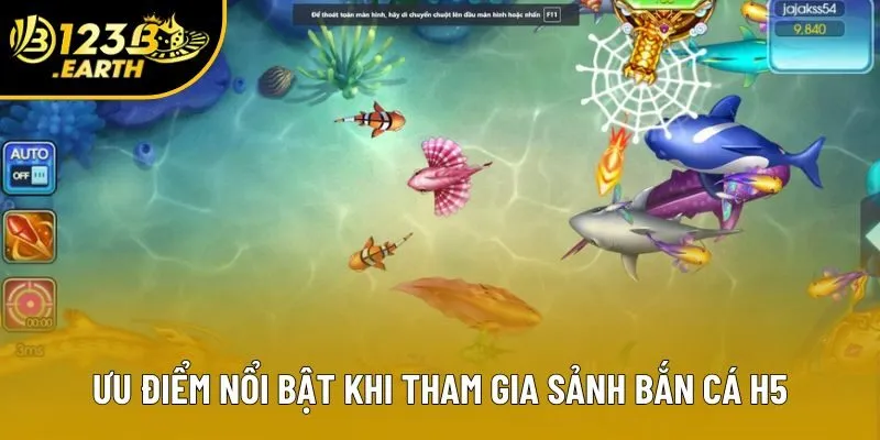 Ưu điểm nổi bật khi tham gia sảnh bắn cá H5 Ưu điểm nổi bật khi tham gia sảnh bắn cá H5