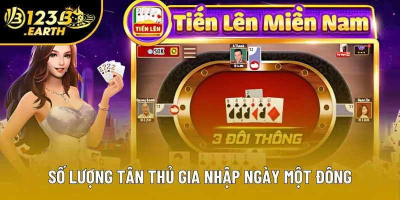 Số lượng tân thủ gia nhập ngày một đông Số lượng tân thủ gia nhập ngày một đông